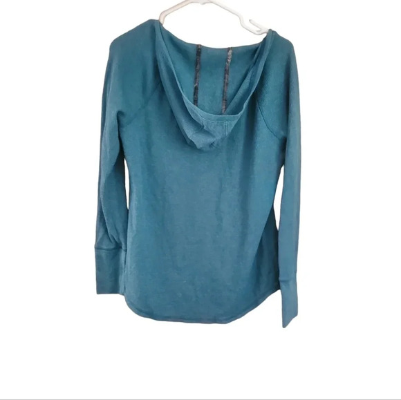 CARHARTT V NECK HOODED THERMAL LONG SLEEVE SHIRT, SIZE MEDIUM - Picture 4 of 6